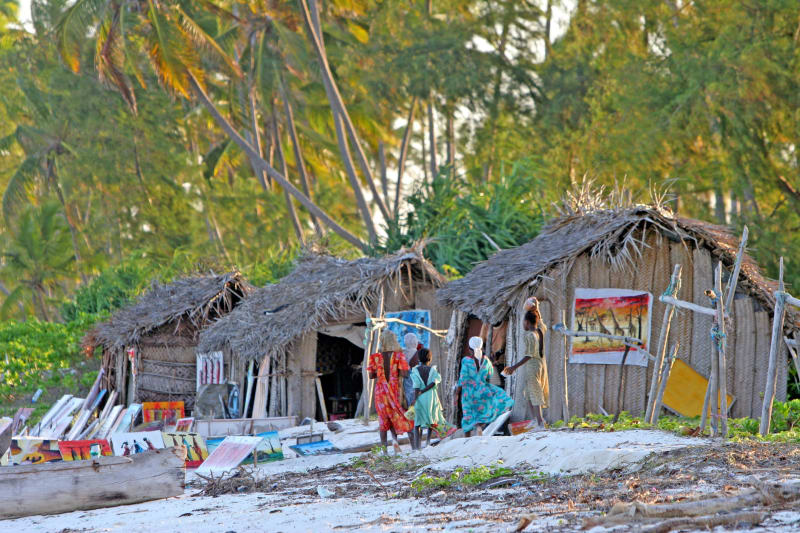 Strand von Jambiani Sansibar
