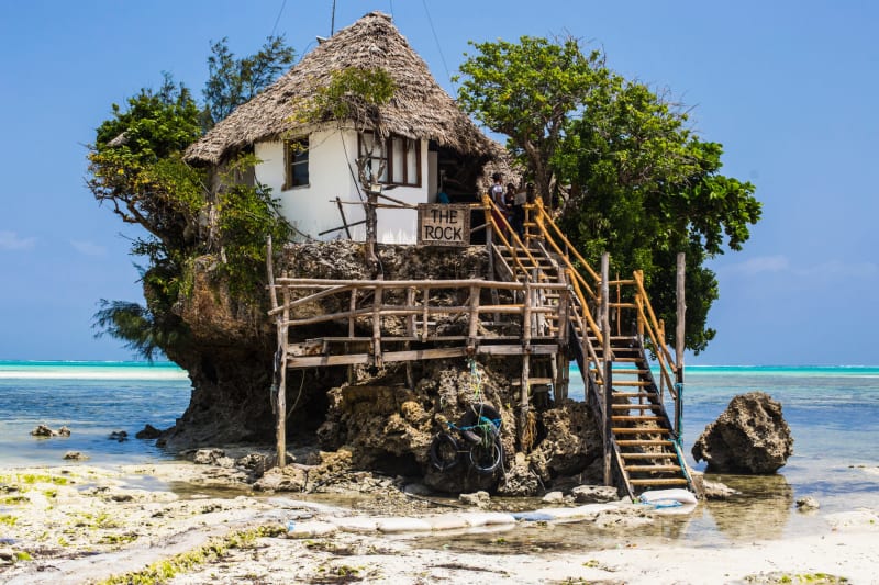 restaurant therock zanzibar