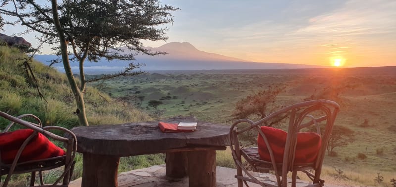 ausblick kilimanjaro