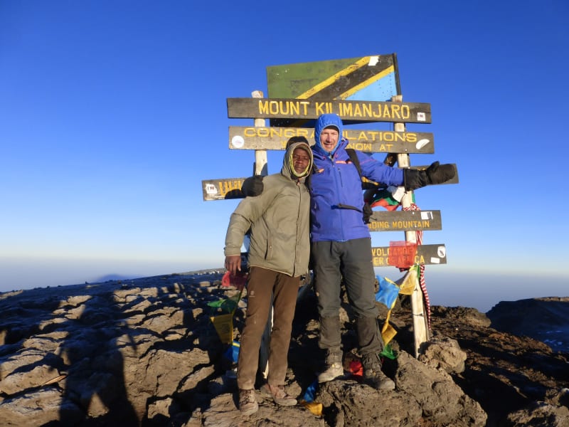 Uhuru Peak Kilimandscharo Tansania