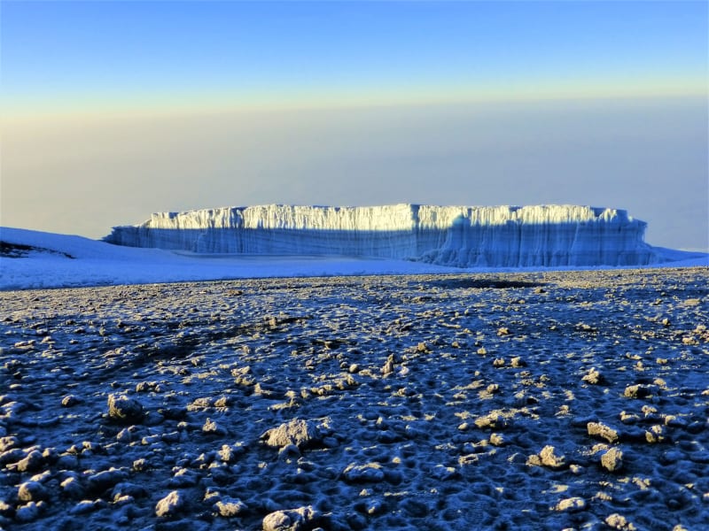 Furtwengler Gletscher Kilimandscharo Uhuru Peak