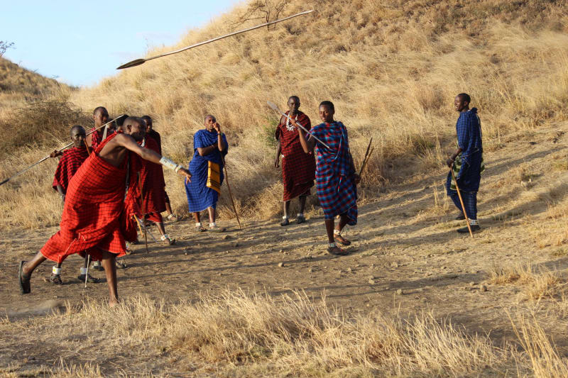 speerwurf massai