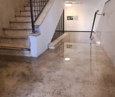 הצפת מים בבניין