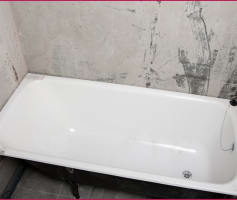 איטום מקלחת לפני ריצוף