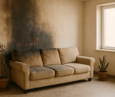 ניקיון אחרי שריפה