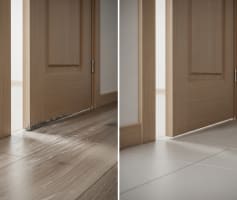 כיוון ציר דלת פנים