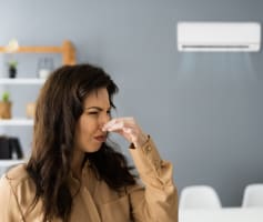 ריח רע מהמזגן