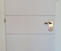 דלת פלדלת אחרי חידוש