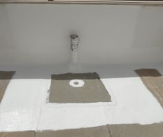 איטום נקז במרפסת