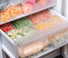 מגירות במקפיא