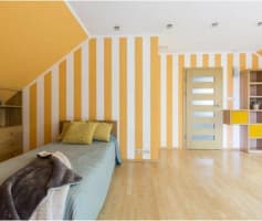 צביעת חדר בשני צבעים