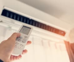 הפעלה של מזגן