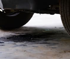 נזילת שמן מנוע ברכב