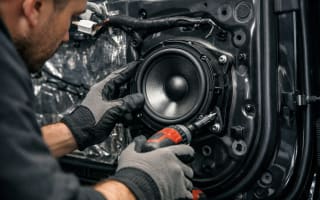 התקנת רמקול בדלת הרכב