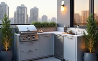 מטבח חוץ פינתי 