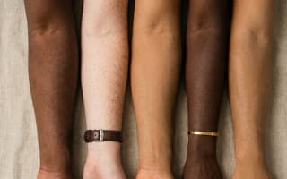 גוונים שונים של צבע עור