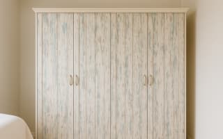 טפט לארון בדוגמת עץ בסגנון שאבי שיק