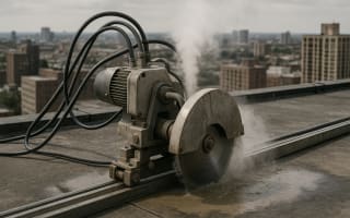 ניסור תקרת בטון