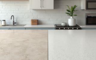 הדמייה של מטבח עם שלפלייק ופורמייקה