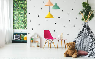 טפט נקודות חדר ילדים