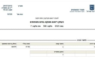 תת חלקה בטאבו