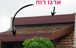 ארגז רוח בגג רעפים