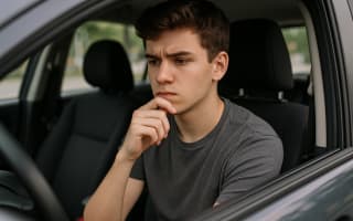 נהג חדש צעיר