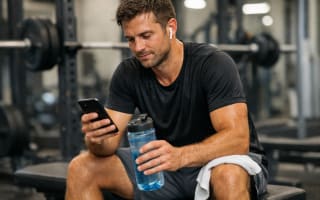 מתאמן בחדר כושר