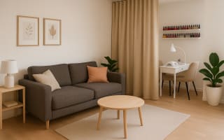 וילון מחיצה בין חדרים