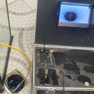 מכשיר צילום צנרת עם מסך ותצוגה