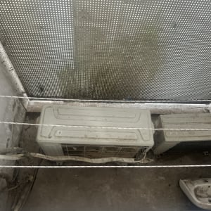 רשת הגנה על מזגן למניעת כניסת יונים