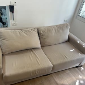 ספת בד נקייה בגוון בז
