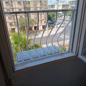 סורגים עם דוקרנים למניעת כניסת יונים