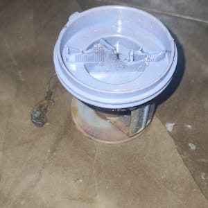 חפץ עגול על רצפה, לא קשור לחשמל