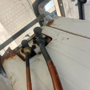 צינורות ומחברים של מערכת מיזוג אוויר חיצונית