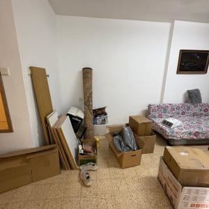 ארגזים וציוד בחדר, הכנה לפינוי או סידור