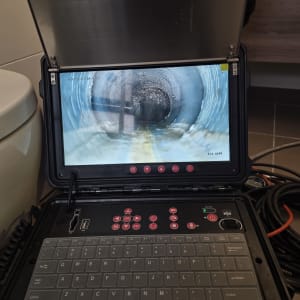 מכשיר צילום צנרת עם תצוגת מסך