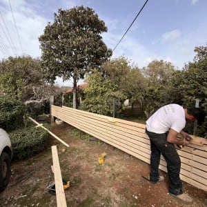עבודות עץ לגינה