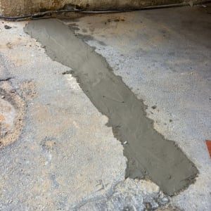 תיקון בטון על רצפה, עבודה בתחום האינסטלציה