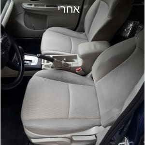 מושבים נקיים ברכב לאחר ניקוי יסודי