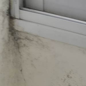 עובש על קיר ליד חלון, בעיה באיטום