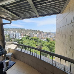 רשת למניעת כניסת יונים במרפסת