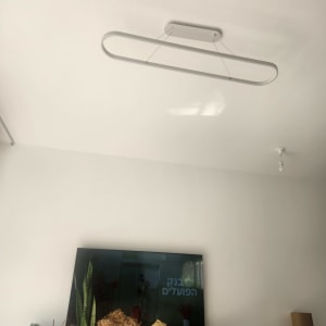 מנורת תקרה מודרנית תלויה על חוטים