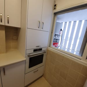 המטבח לאחר השינוי