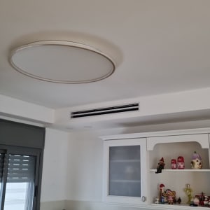 תאורה עגולה מותקנת בתקרה