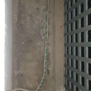 אזור המסתור כביסה לאחר הניקיון