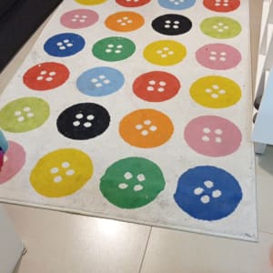 שטיח לפני ניקוי