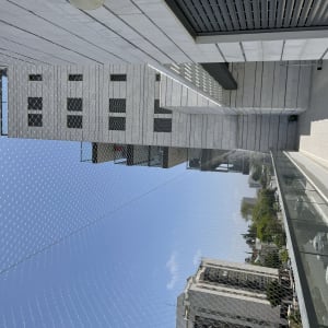 רשת למניעת כניסת יונים במרפסת בניין