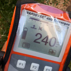 מכשיר VARIOTEC 460 Tracergas עם תצוגה דיגיטלית