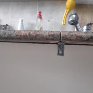 תיקון שיש שקוע בעזרת קיבוע